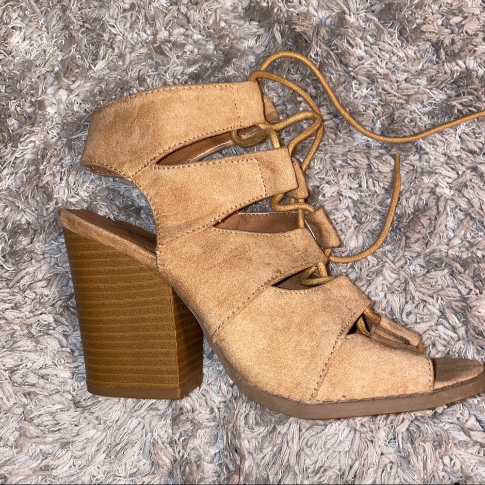 LaceUp Heels